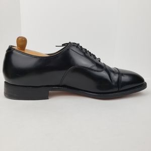 Johnston and Murphy Optima Black Leather Shoes